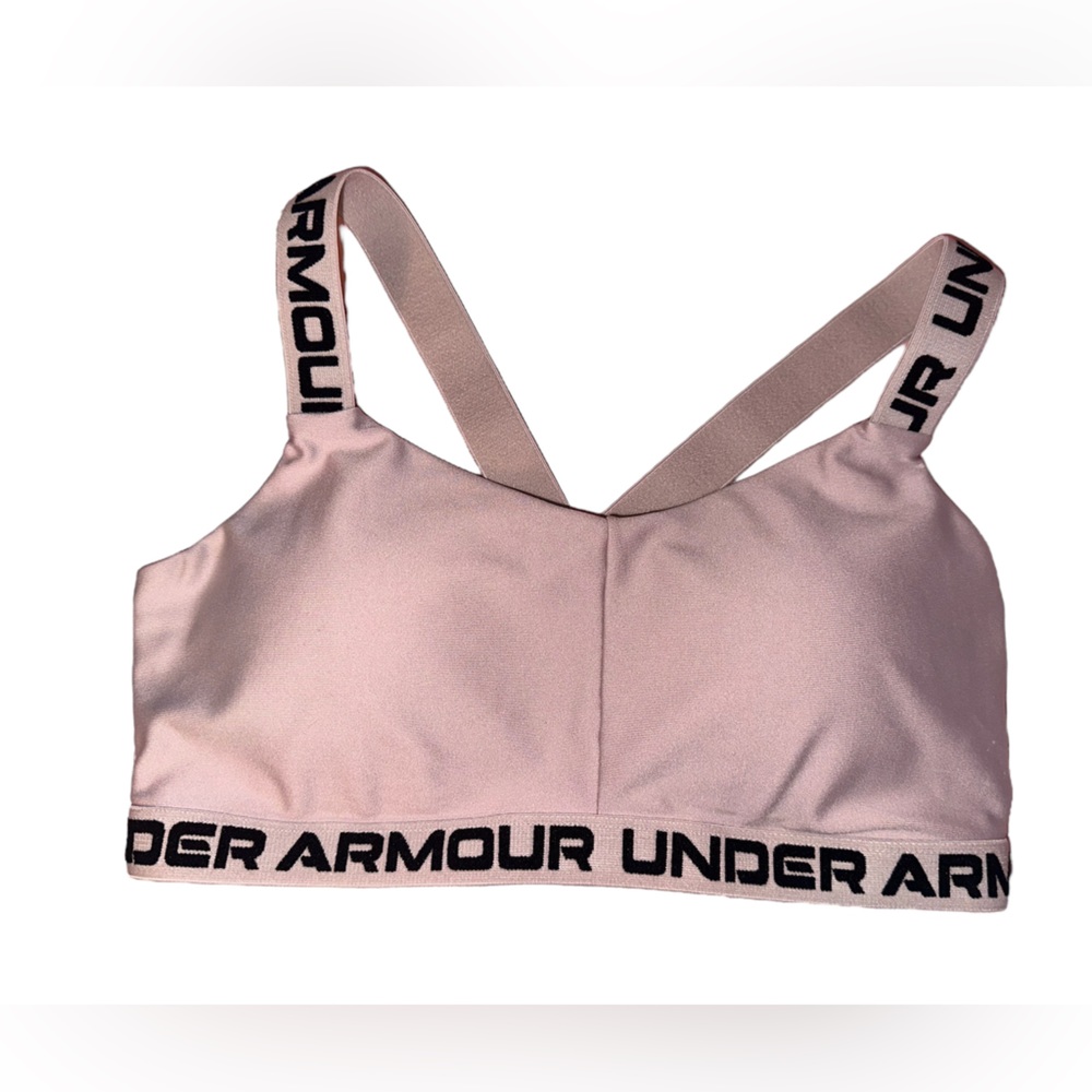 Light Pink Under Armour Sports Bra Size Small
